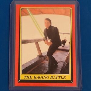 1983 Topps Star Wars: Return of the Jedi The Raging Battle #51 7 Star Wars Card